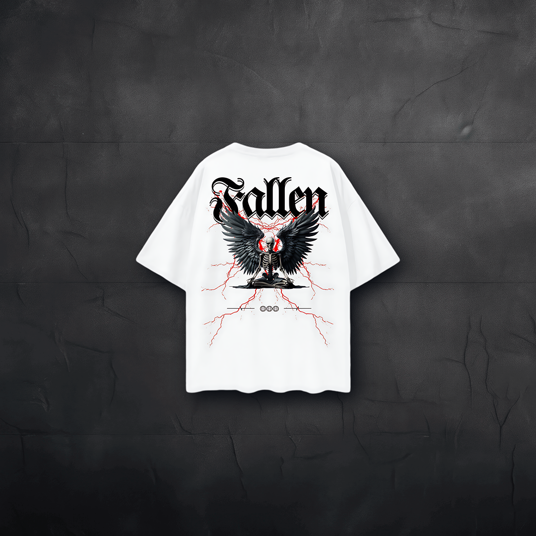 Oversize Deep Drop Shoulder Tee - 190 GSM